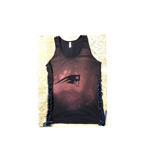 Tank top it say Xs but looks like a M size